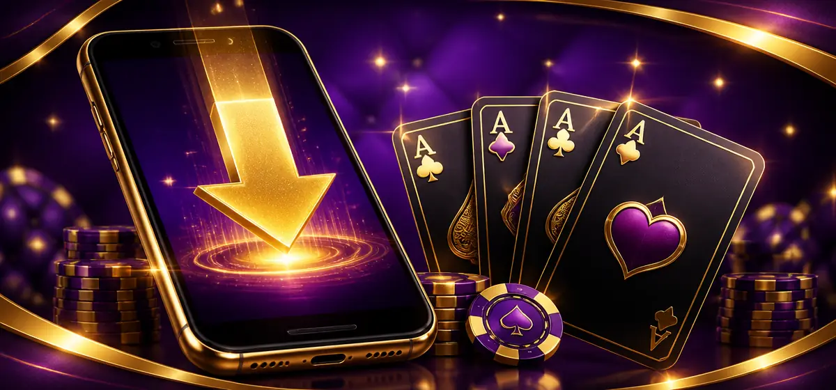 Card Rummy APK download on an Android phone with playing cards